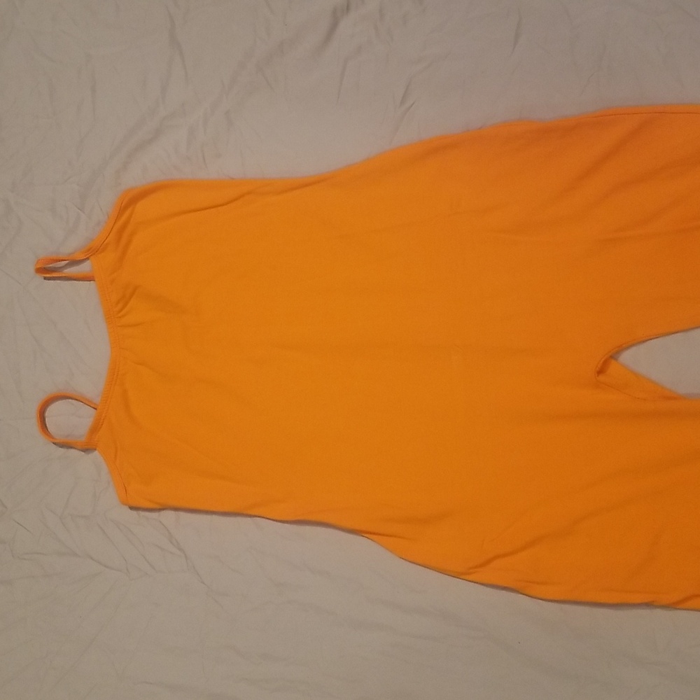 Orange Women's Unitard - Picture 2 of 4